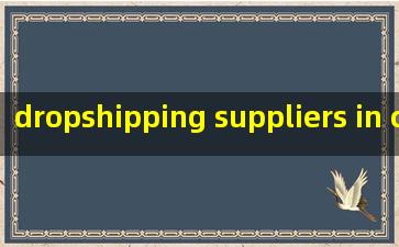  dropshipping suppliers in canada